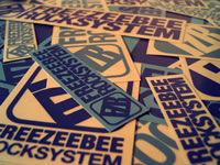 Freezeebee - Stickers